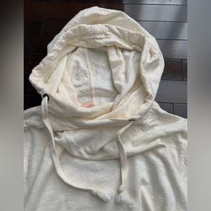 Scotch & Soda Cowl Neck Hooded Sweatshirt